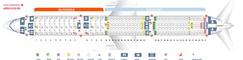 airbus a330-300 seating|Seat map of Air Canada Airbus A330.
